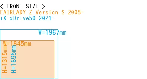 #FAIRLADY Z Version S 2008- + iX xDrive50 2021-